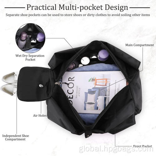 Yoga Bags Yoga Gym Bag with Shoe Compartment Supplier